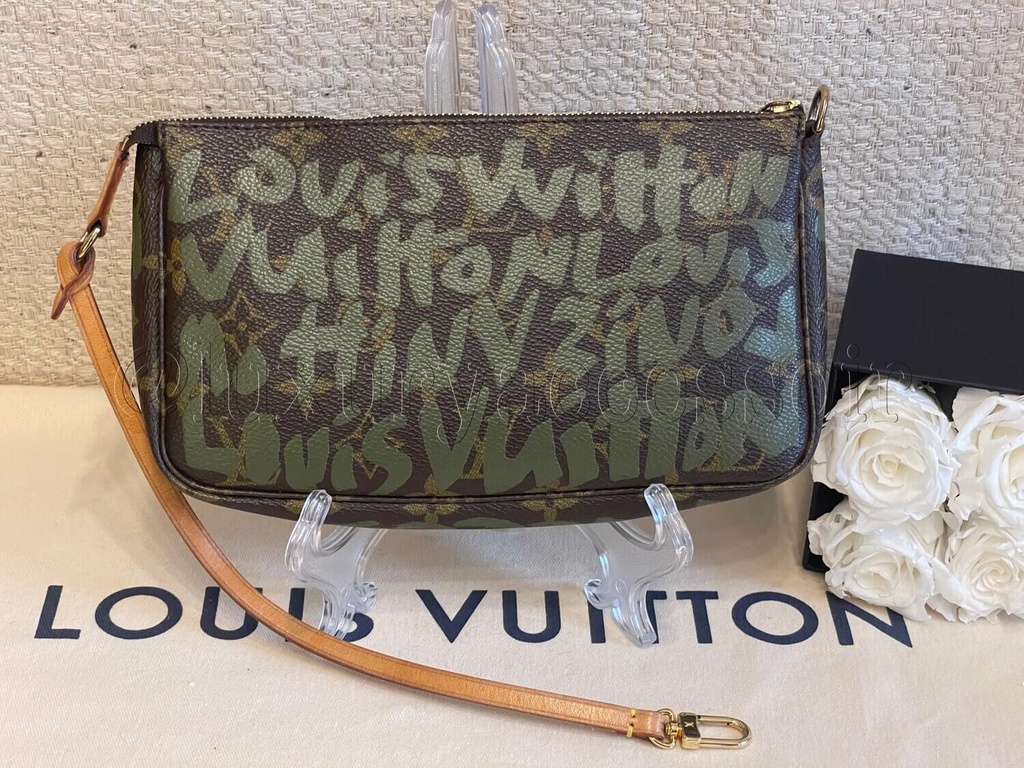 100 Original Louis Vuitton Pochette Accessoires Damier Ebene